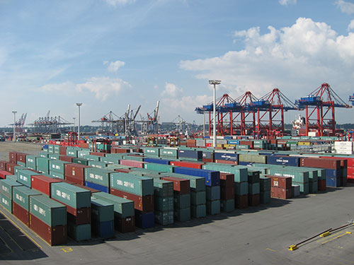 Container loading terminal